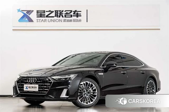 Audi A7L 2024 Черный из Китая, фото 2