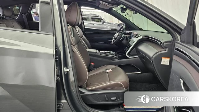 Hyundai Tucson Hybrid (NX4) 2021 Серый из Кореи, фото 2