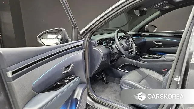 Hyundai Tucson Hybrid (NX4) 2021 Серый из Кореи, фото 2