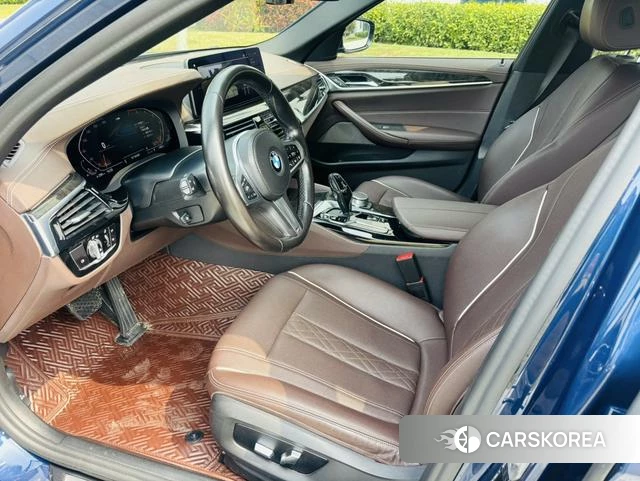 BMW 5 series 2021 Синий из Китая, фото 2