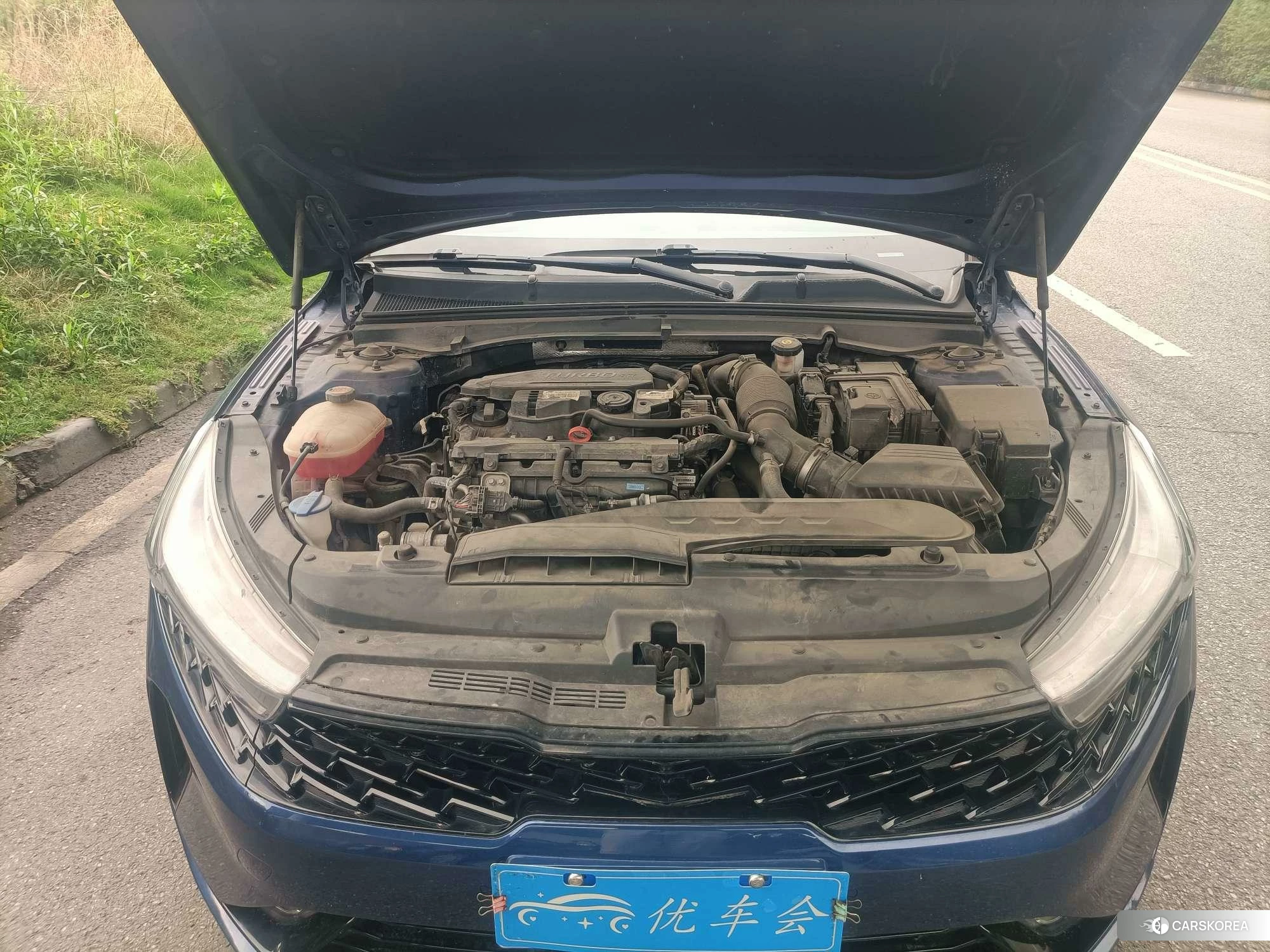 Kia K5 2020 Синий из Китая, фото 2