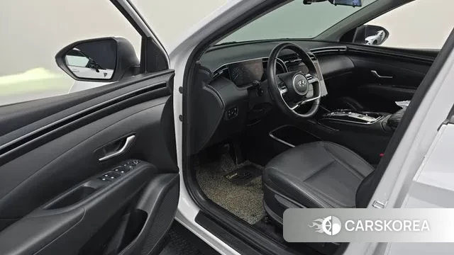 Hyundai Tucson Hybrid (NX4) 2021 Белый из Кореи, фото 2