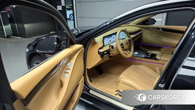 Genesis G80 (RG3) 2024 Черный из Кореи, фото 2