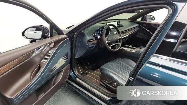 Genesis G80 (RG3) 2022 Синий из Кореи, фото 2