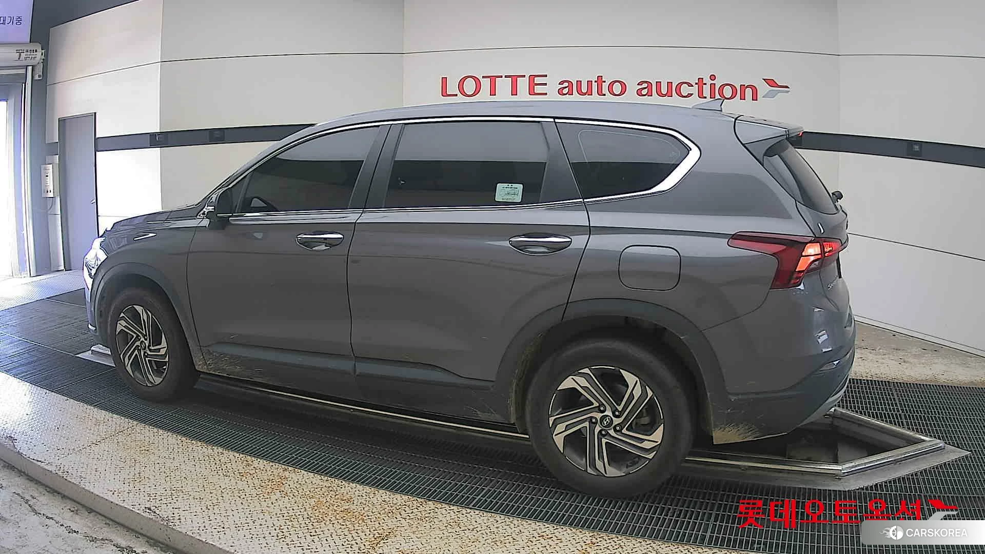 Hyundai Santa Fe 2022 Magnetic Grey Metallic из Кореи, фото 2