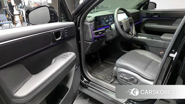 Hyundai Santa Fe (MX5) 2025 Черный из Кореи, фото 2