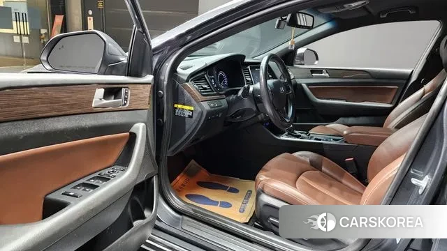 Hyundai Sonata New Rise Hybrid 2018 Серый из Кореи, фото 2