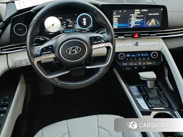 Hyundai Avante (CN7) 2022 Белый из Кореи, фото 2