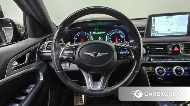 Genesis G70 2018 Черный из Кореи, фото 2