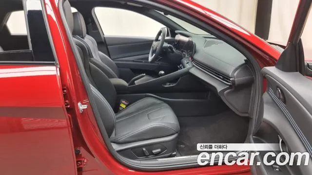 Hyundai The New Avante (CN7) 2024 Красный из Кореи, фото 2