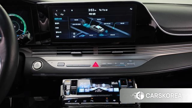 Hyundai The New Grandeur IG Hybrid 2022 Черный из Кореи, фото 2