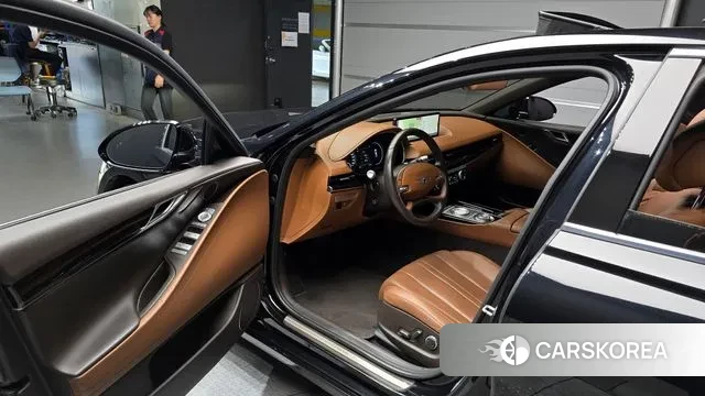 Genesis G80 (RG3) 2020 Черный из Кореи, фото 2