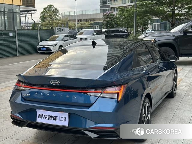 Hyundai Elantra 2021 Синий из Китая, фото 2