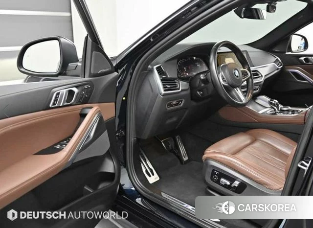 BMW X6 (G06) 2021 Черный из Кореи, фото 2