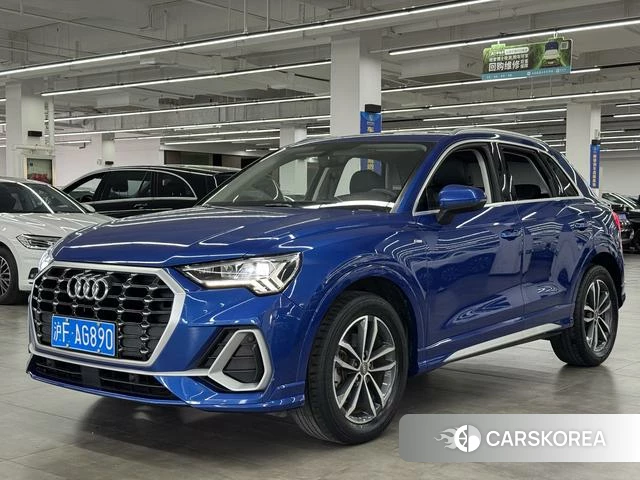 Audi Q3 2021 Синий из Китая, фото 2