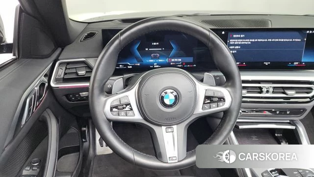 BMW 4 Series (G22) 2023 Черный из Кореи, фото 2