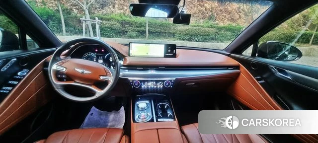 Genesis G80 (RG3) 2023 Черный из Кореи, фото 2