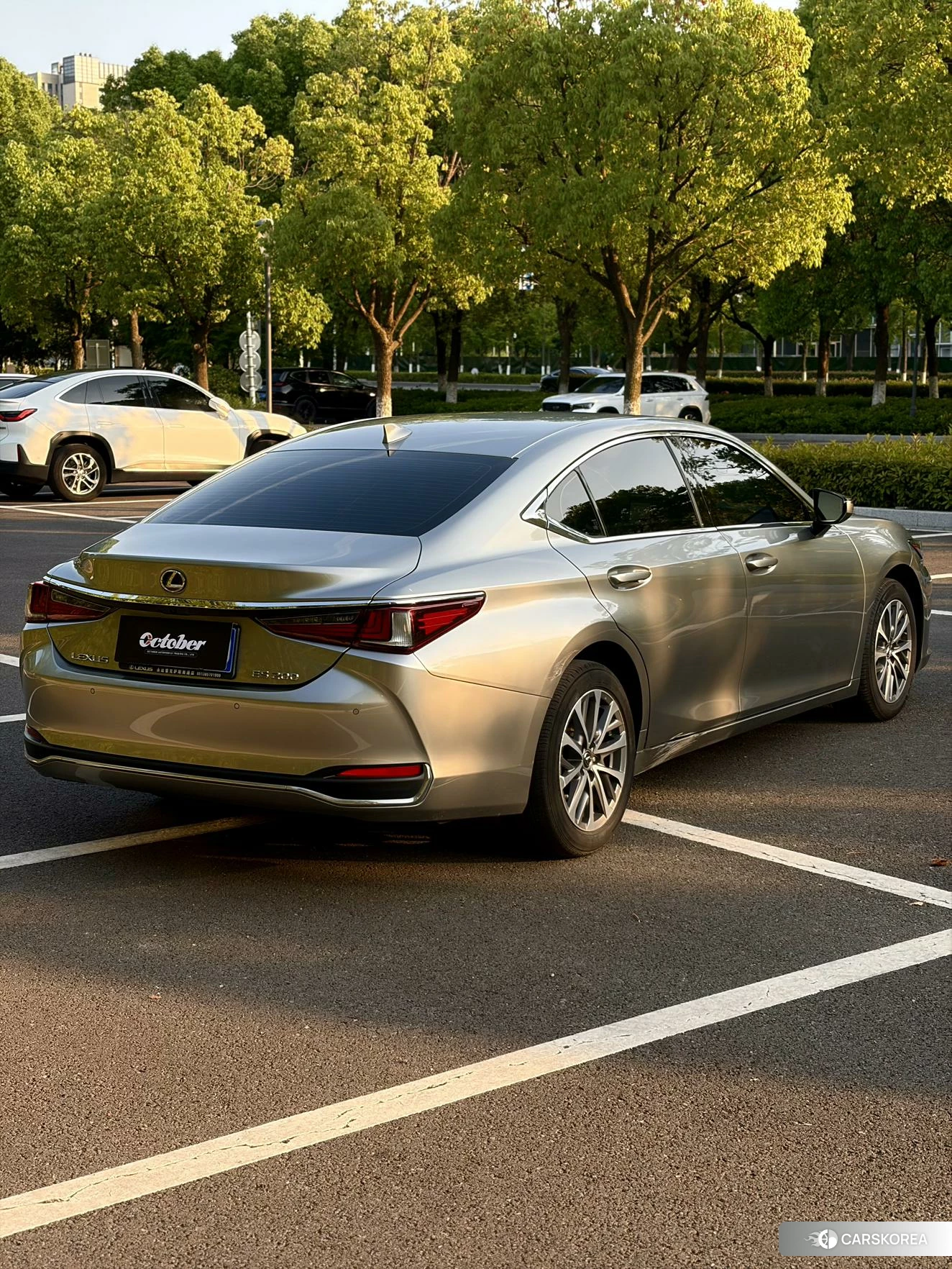Lexus ES 2022 Серебристо-серый из Китая, фото 2