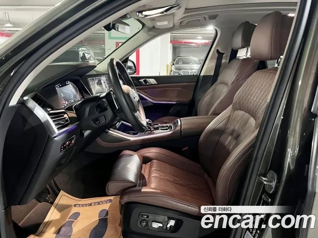 BMW X7 (G07) 2022 Коричневый из Кореи, фото 2