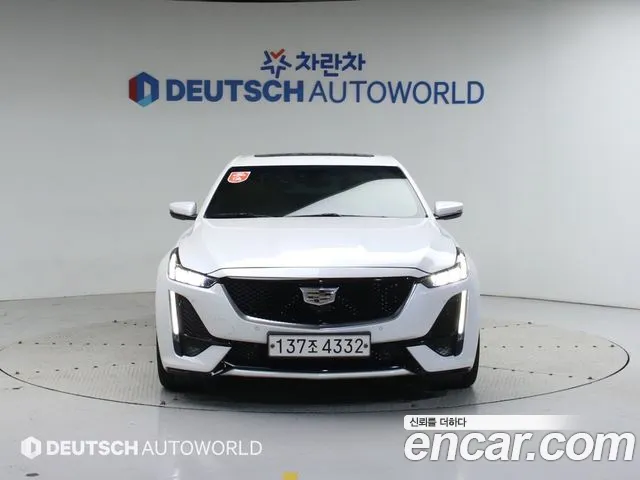 Cadillac CT5 2020 Белый из Кореи, фото 2