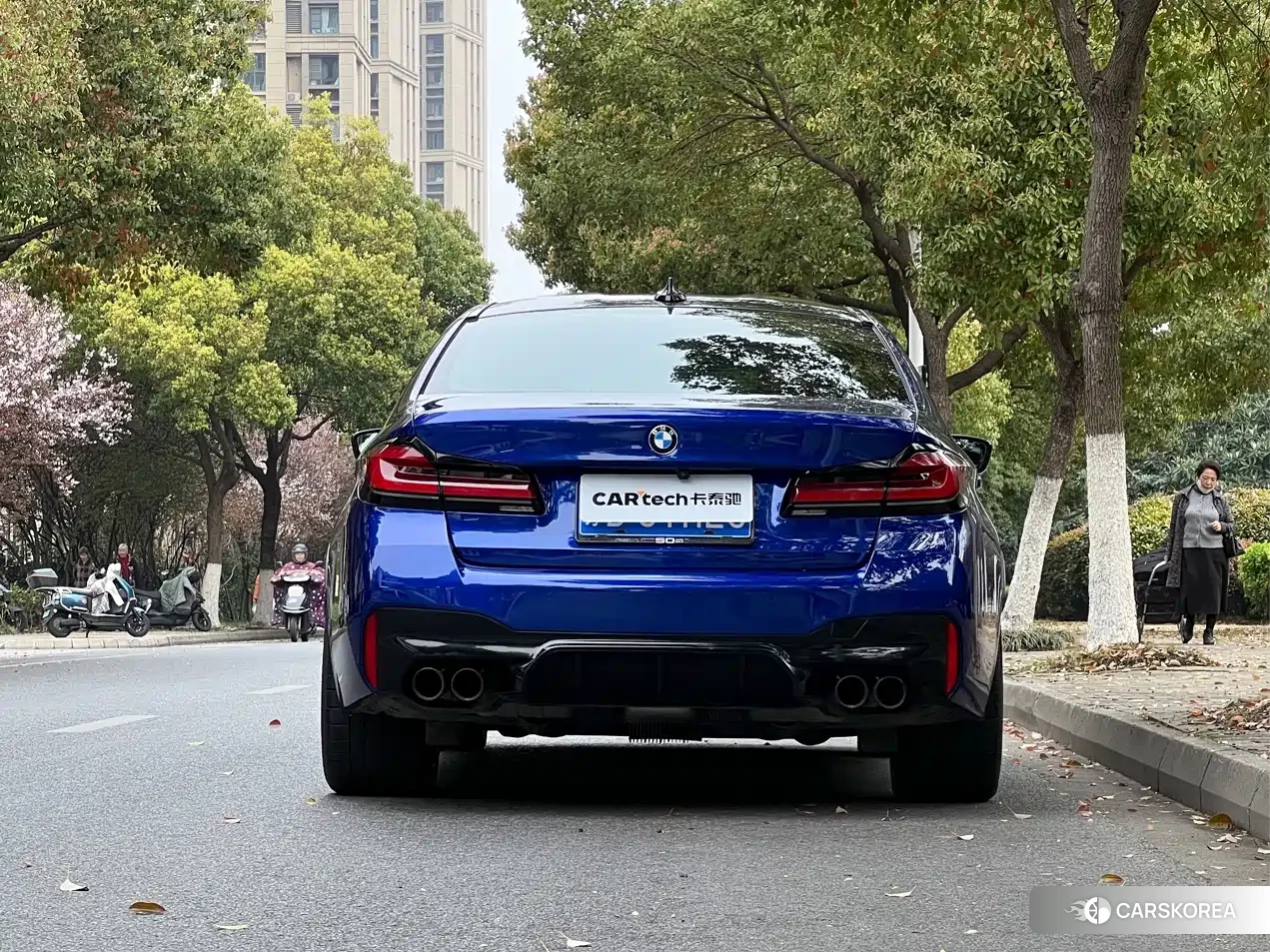 BMW M5 2021 Синий из Китая, фото 2