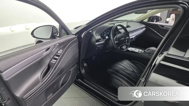 Genesis G80 (RG3) 2022 Черный из Кореи, фото 2