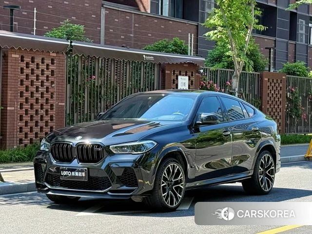 BMW X6 M 2021 Черный из Китая, фото 2