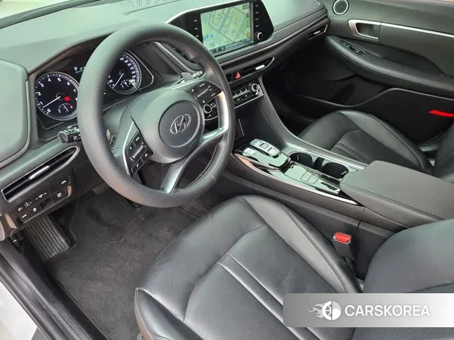 Hyundai Sonata (DN8) 2022 Белый из Кореи, фото 2