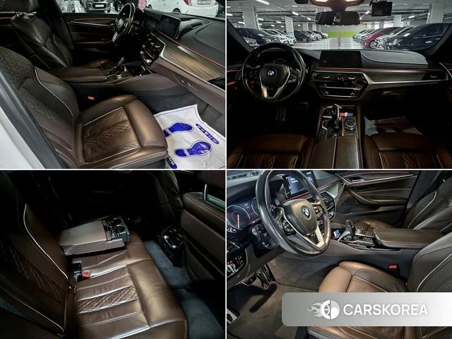 BMW 5 Series (G30) 2018 Белый из Кореи, фото 2