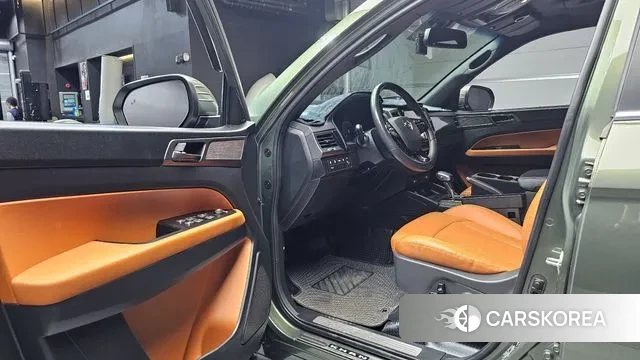 Ssangyong The New Rexton Sports Cannes 2022 Темно-зеленый из Кореи, фото 2