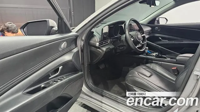 Hyundai Avante Hybrid (CN7) 2020 Серый из Кореи, фото 2