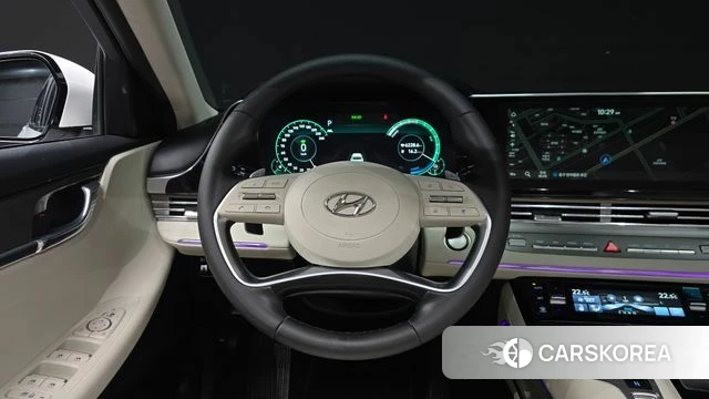 Hyundai The New Grandeur IG Hybrid 2022 Белый из Кореи, фото 2