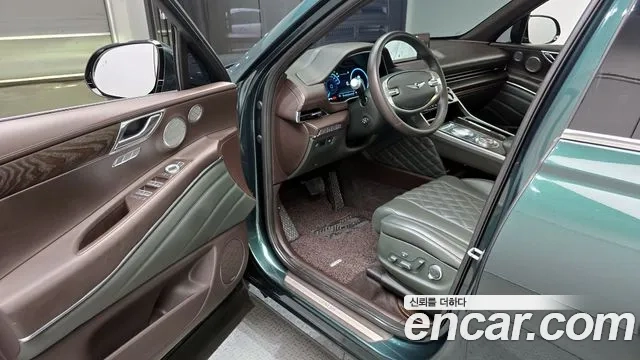 Genesis GV80 2020 Темно-зеленый из Кореи, фото 2