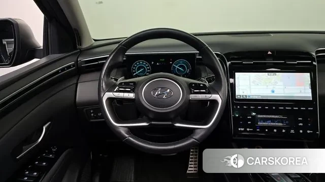 Hyundai Tucson Hybrid (NX4) 2021 Черный из Кореи, фото 2