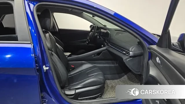 Hyundai Avante Hybrid (CN7) 2021 Синий из Кореи, фото 2