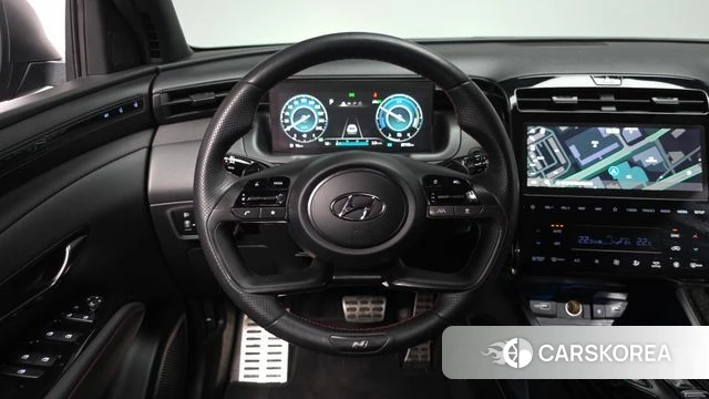 Hyundai Tucson Hybrid (NX4) 2021 Серый из Кореи, фото 2