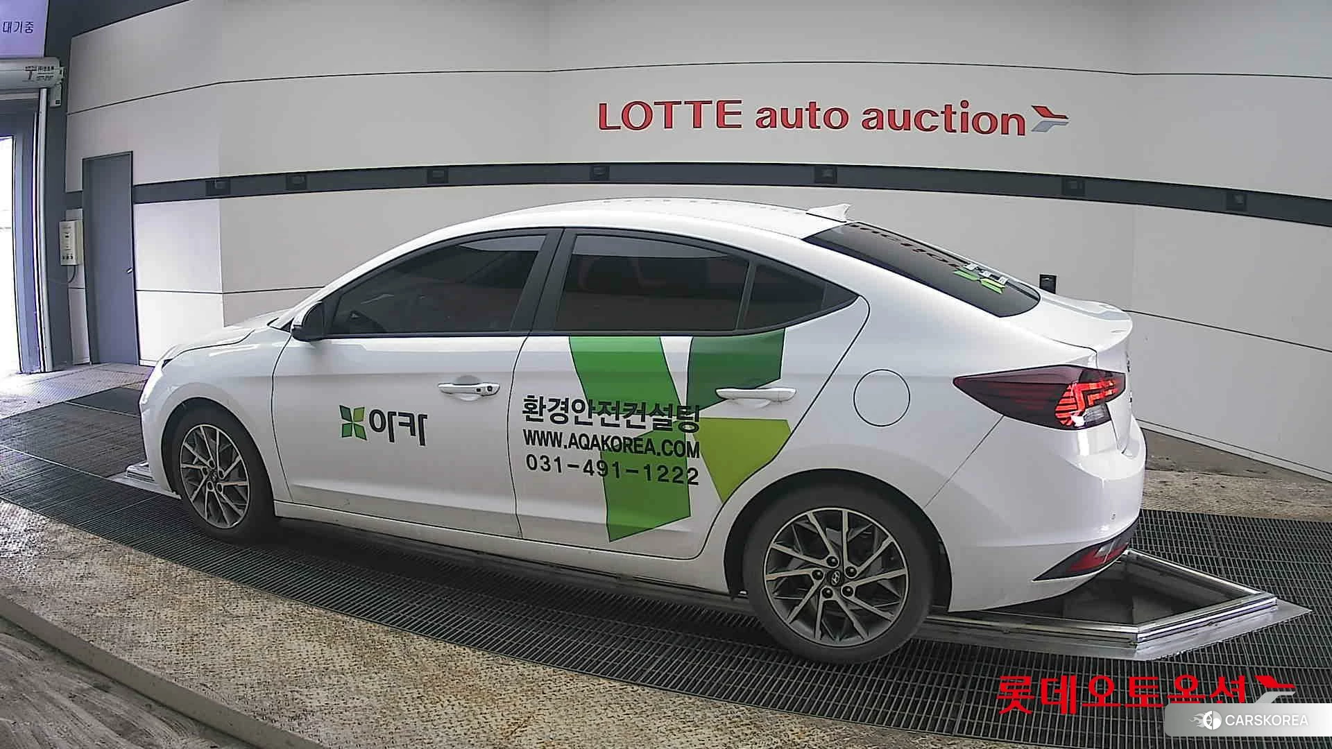 Hyundai Avante 2020 Polar White из Кореи, фото 2