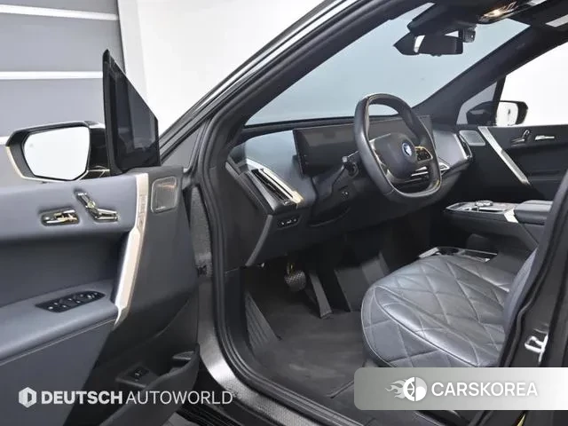 BMW iX 2022 Черный из Кореи, фото 2