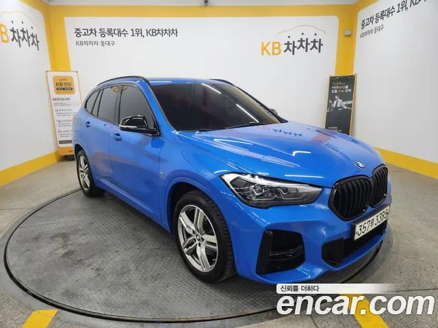 BMW X1 (F48) 2020 Синий из Кореи, фото 2
