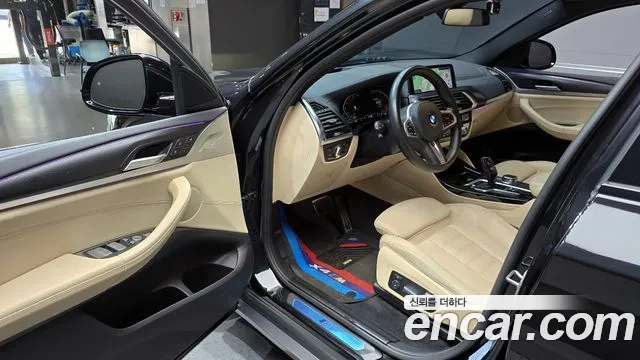 BMW X4 (G02) 2020 Черный из Кореи, фото 2