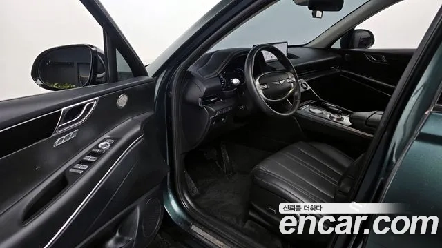 Genesis GV80 2020 Темно-зеленый из Кореи, фото 2