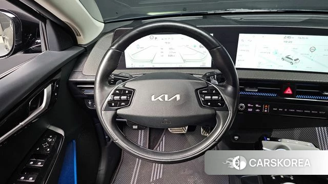 Kia EV6 2022 Синий из Кореи, фото 2