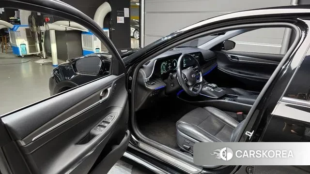 Hyundai The New Grandeur IG Hybrid 2020 Черный из Кореи, фото 2
