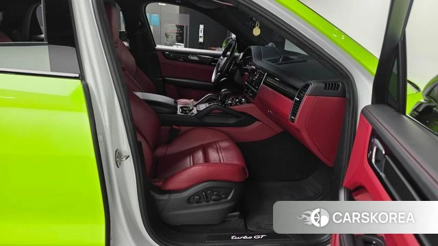 Porsche Cayenne (PO536) 2022 Светло-зеленый из Кореи, фото 2