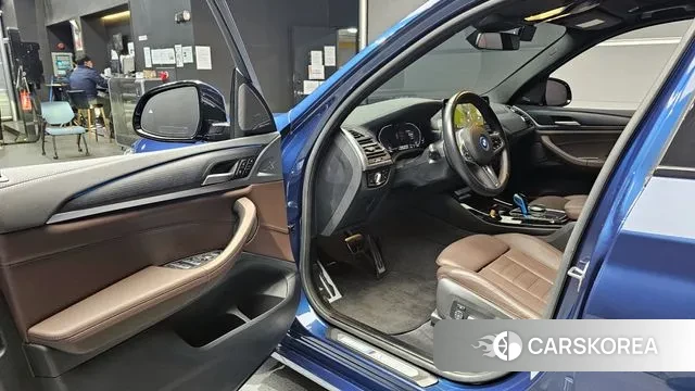 BMW iX3 2022 Синий из Кореи, фото 2