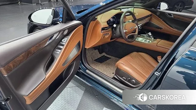 Genesis G80 (RG3) 2022 Синий из Кореи, фото 2