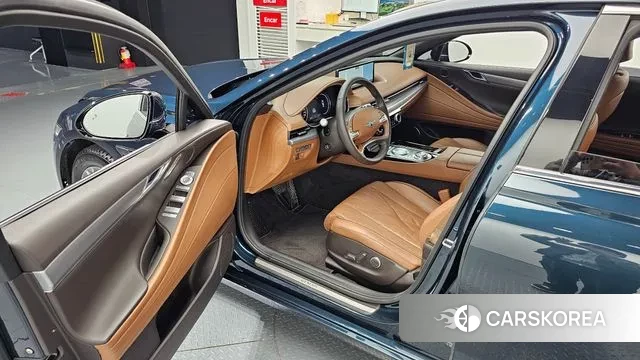 Genesis G80 (RG3) 2021 Синий нефрит из Кореи, фото 2