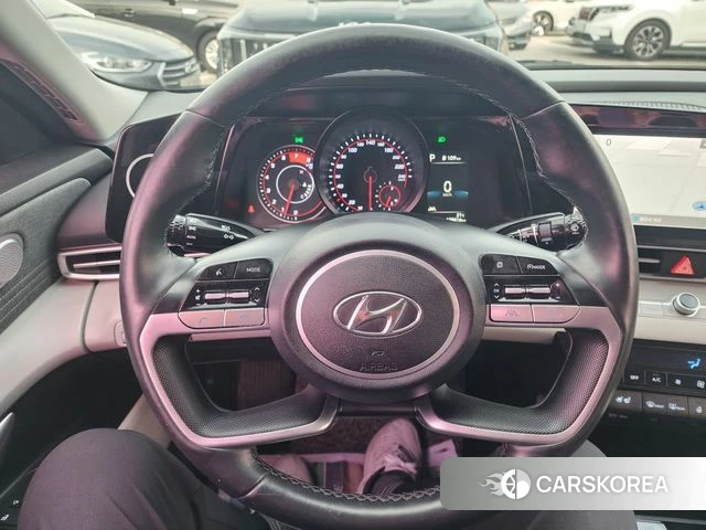 Hyundai Avante (CN7) 2021 Белый из Кореи, фото 2