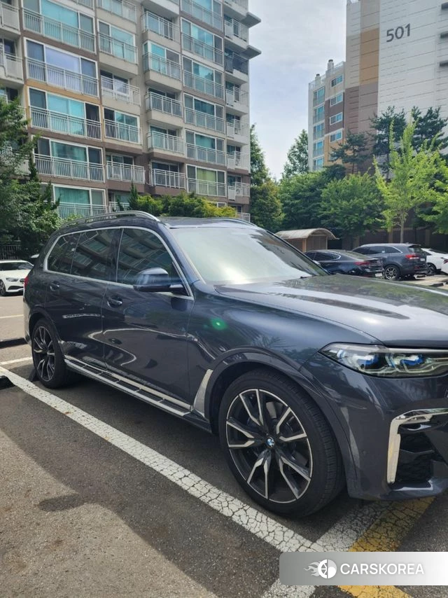 BMW X7 (G07) 2021 Синий из Кореи, фото 2