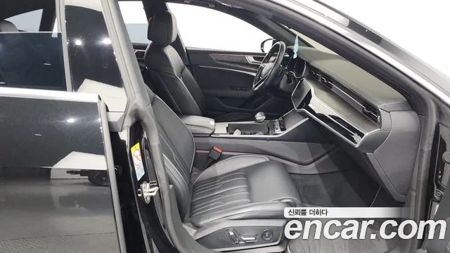 Audi A7 (4K) 2021 Черный из Кореи, фото 2